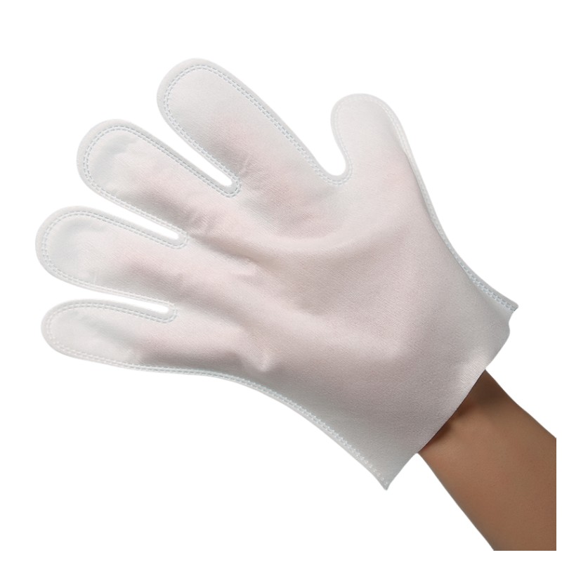 الاستخدام الرطب والجاف ، فسكووز و polyester Spunlace قفاز غير المنسوج